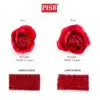 HT1004/05 6/8CM 3/5 Layer With Light Smell Soap Rose Flower Bunga Sabun Bunga Wangi (25/50 Pcs/Pkt)