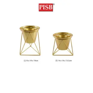 88303aeb99f5c915f9602646c1f1ef05-1.jpeg TY1508 Gold Metal Flower Pot Rack With Triangle Stand