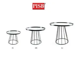 8acfeb8bbb585fd8974a986b86689e33.jpeg TP1026/27/28 Black Wire Stand Mirror Top Gift Stand / Dulang Hantaran Perkahwinan