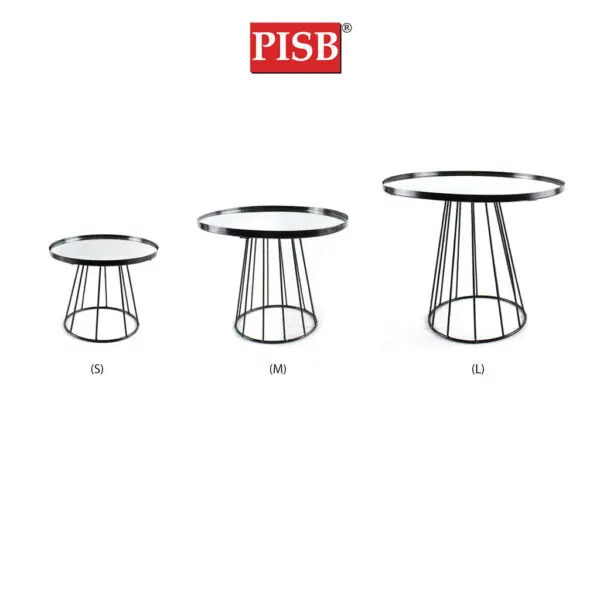 TP1026/27/28 Black Wire Stand Mirror Top Gift Stand / Dulang Hantaran Perkahwinan