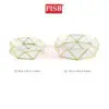 SSH1072/73 Nordic Glass Copper Triangle Geometric Storage Jewelry Box