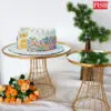 TP1017/18/19 Gold Wire Stand Mirror Top Gift Stand / Dulang Hantaran Perkahwinan