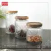 b910e9cb0725060b343fd163fb96f415-1.jpeg 2411-2414 Seasoning Bottle Glass Airtight Spice Container Condiment Bottle Jar Bekas Rempah Balang Kaca Kuih Kedap Udara