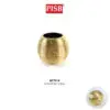 bc6fbc5e92612f3207c4ccdf065c24b4.jpeg HC7019/20 Brushed Gold Ceramic Decorations Craft Vase Ornament Pasu Bunga