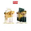 ccaaa6c8ccccd199b42169f42eee30e2-1.jpeg WD1168 24Pcs Stainless Steel Nordic Cutleries Viral Sudu Kayangan Sudu Hotel Dinnerware Set Sudu Spoon Set