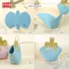 2138-39 (10Pcs/Pkt) Leather Mini Bag With Ribbon Mini Goodies Bag Doorgift Bag Wedding Beg Goodies Kahwin Bag Kenduri