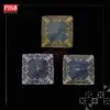 R070514 50*50CM Organza Sequin Square Alas Dulang For Dulang Hantaran Perkahwinan