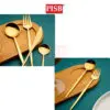 db39173b5a203b800d852b616ad14938-1.jpeg WD1169 24Pcs Stainless Steel Nordic Cutleries Viral Sudu Kayangan Sudu Hotel Dinnerware Set Sudu Spoon Set