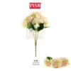 2128 47CM Hydrangea 5 Big Heads for Home Wedding Decoration Gift | Bunga Hydrangea Murah Bunga Pelamin Bunga Hiasan