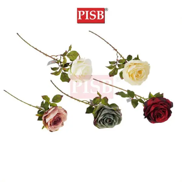 e1f982e09cad0f2895f7c8fb6f5234b1.jpeg 3003 70CM Garden Rose Spray Artificial Flower Bunga Hiasan