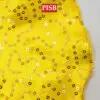 BL6025 60*60CM Organza Sequin Alas Dulang For Dulang Hantaran Perkahwinan