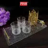 e9764c2fd4784b8c21670b082086ef86-1.jpeg 1072/73 Acrylic Tray With Golden Handle