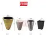 ed12eaf8c7f47a3405d1e455f1a5d6f5.jpeg 2831/32/33/38 Black/White/Gold/Grey/Silver Plastic Vase Tree Pot Pasu Hiasan Indoor Outdoor Home Decor