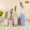 2132-35 (10Pcs/Pkt) Transparent Bag With Button Goodies Bag Wedding Plastic Doorgift Bag Beg Goodies Wedding Gift Bag
