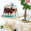 f1d9547c3a736a515ddcb2b038927602-1.jpeg TP1014/15/16 Gold Geometric Metallic Mirror Top Gift Stand / Dulang Hantaran Perkahwinan