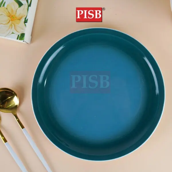 2128 (4Pcs/Pkt) 8"Ceramic Plate With Flower Handle Box / Set Doorgift Souvenir Pinggan Piring Murah / Wedding Gift Plate