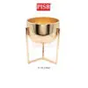 Q010395/96/97 Nordic Gold Decorations Iron Pot Craft Vase Ornament Pasu Bunga