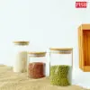 fca02a0650aa5439eeac96830a096239-1.jpeg WD1158/66 Seasoning Bottle Glass Airtight Spice Container Condiment Bottle Jar Bekas Rempah Balang Kaca Kuih Kedap Udara