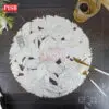 2008-2014 Goldish Flower Design Placemat Dining Table Mat Washable Non Slip Kitchen Tableware Placemat Pelapik Alas Meja