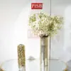 2223 73CM Single 3D Hydrangea Spray Artificial Flower Bunga Hiasan Bunga Dulang Hantaran Perkahwinan Hand Bouquet