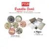 12a2af79db75f2c1c83a3836eecb58e7.jpeg 0912 (70Pcs/Ctn + 2Pcs FOC) Bundle Deal 7.5" Ceramic Moonlight Plate / Set Doorgift Souvenir Pinggan Piring Murah