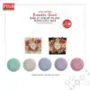 2403 (100Set) Bundle Deal Wheat Straw Plate With Gift Box Doorgift Souvenir Pinggan Piring (Mix Colour)