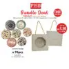 4abc044b6fea513279e66b6e0ba8508b.jpeg 0912 (70Pcs/Ctn + 2Pcs FOC) Bundle Deal 7.5" Ceramic Moonlight Plate / Set Doorgift Souvenir Pinggan Piring Murah
