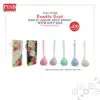 2406 (100Set) Bundle Deal Wheat Straw Soup Spoon With Gift Box Doorgift Souvenir Senduk Sup (Mix Colour)