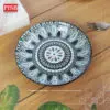 2474(80Sets/Ctn)Moroccan Style 7" Ceramic Fruits Plate Doorgift Souvenir Pinggan Piring Seramik Murah Wedding Gift Plate