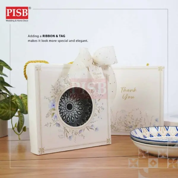 2474(80Sets/Ctn)Moroccan Style 7" Ceramic Fruits Plate Doorgift Souvenir Pinggan Piring Seramik Murah Wedding Gift Plate