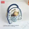 2424(48Set/Ctn)Souvenir Floral Ceramic Mug With Floral Gift Holder Box Doorgift Mug Cawan Seramik Murah Wedding Gift Mug