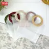 7183/84 (10Pcs/Pkt) Leather Handle PP Bag Transparent Bag Goodies Bag Wedding Plastic Doorgift Beg Wedding Gift Bag