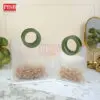 7183/84 (10Pcs/Pkt) Leather Handle PP Bag Transparent Bag Goodies Bag Wedding Plastic Doorgift Beg Wedding Gift Bag