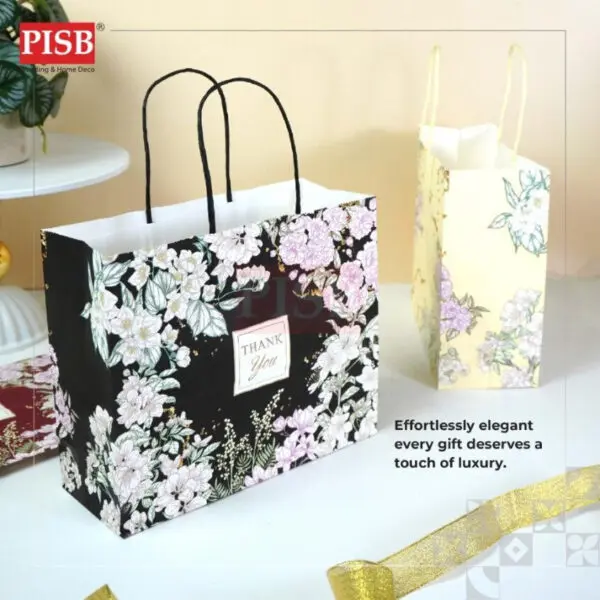 6e31a9608a037cf73cd37fe7f2423dc9-1.jpeg 2173 (10Pcs/Pkt) Flower Kraft Design Paper Bag Gift Bag Retail Bag Color Kraft Paper Bag Beg Kertas Wedding Birthday Bag