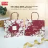 fcf9516c3f1435a6441ddd7e1778a8be-1.jpeg 2173 (10Pcs/Pkt) Flower Kraft Design Paper Bag Gift Bag Retail Bag Color Kraft Paper Bag Beg Kertas Wedding Birthday Bag