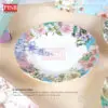 14d8be9b926cc65a9628fe01ce164a74.jpeg 0511 (100Sets) 9" Melamine Plate With Box Doorgift Souvenir Pinggan Piring Melamin Dengan Kotak Murah Wedding Gift Plate