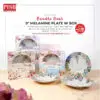 a577289ef582bd8f1b94d398a0f75e6c.jpeg 0511 (100Sets) 9" Melamine Plate With Box Doorgift Souvenir Pinggan Piring Melamin Dengan Kotak Murah Wedding Gift Plate