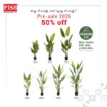 2121-27 3D Premium Skybird Tree Banana Tree Pokok Hiasan Viral Pokok Skybird Pokok Pisang Artificial Plant Home Decor
