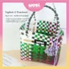 2311aba2512a6d180f9101a82d9ae002.jpeg 2009 WOBI Flower Versatile Chain Colourful Fashion Lanyard Braided Cord Keychain Accessories Aksesori Beg Pemegang Kunci