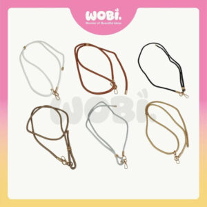 2012 WOBI Adjustable Leather Lanyard Crossbody Strap Shoulder Bag Phone Accessories Tali Telefon Beg Sandang Beg Silang