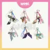 4d0934d0dfbf28458891d523719ad171.jpeg 2021 WOBI Scarf Chain Colourful Fashion Lanyard Braided Rope Pearl Keychain Accessories Aksesori Beg Pemegang Kunci