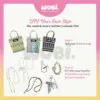5695aadeb8f3a03128a1d57697c93683.jpeg 2005 WOBI Mini Tote Bag Women Bag Shopping Bag Gift Bag Retail Bag Goodies Bag Wedding Birthday Beg Anyaman Warna Warni