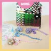 628d8846f93afe1ea1e33e0468ef7c9e.jpeg 2009 WOBI Flower Versatile Chain Colourful Fashion Lanyard Braided Cord Keychain Accessories Aksesori Beg Pemegang Kunci