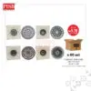 2474(80Sets/Ctn)Moroccan Style 7" Ceramic Fruits Plate Doorgift Souvenir Pinggan Piring Seramik Murah Wedding Gift Plate