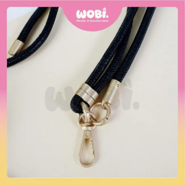 2012 WOBI Adjustable Leather Lanyard Crossbody Strap Shoulder Bag Phone Accessories Tali Telefon Beg Sandang Beg Silang