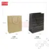 4390ced6abca16e08fd830979b2bb7c0-1.jpeg 2167/68 (10Pcs/Pkt) Embossed Style Paper Bag Gift Bag Retail Bag Colour Kraft Paper Bag Beg Kertas Wedding Birthday Bag