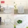 2227-29(48Pcs/72Pcs/Ctn)Premium Sugar Bowl Doorgift Kaca Crystal Glass Doorgift Souvenir Bekas Kaca Goodies Exclusive