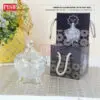 2227-29(1Pcs)Premium Sugar Bowl Doorgift Kaca Crystal Glass Doorgift Souvenir Bekas Kaca Goodies VIP Doorgift Exclusive