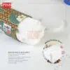2155 (1PCS) Souvenir Premium Floral Car Tissue Facial Tissue Cylinder Tissue Box Tisu Kereta Tisu Kotak Doorgift Tisu