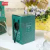 a0005506ed7fb34f317191c4fd1d44a8.jpeg 1065/66 Screw-Lid Wooden Canister Airtight Spice Container Condiment Bottle Jar Bekas Rempah Balang Kuih Bekas Kuih Raya